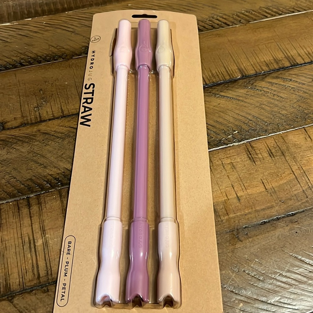 HydroJug straw 3 pack